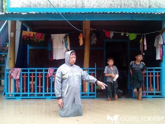 Flooding in myanmar