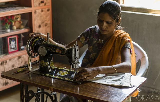 Sewing Machine Paves Way for a Brighter Future After Pigs Die