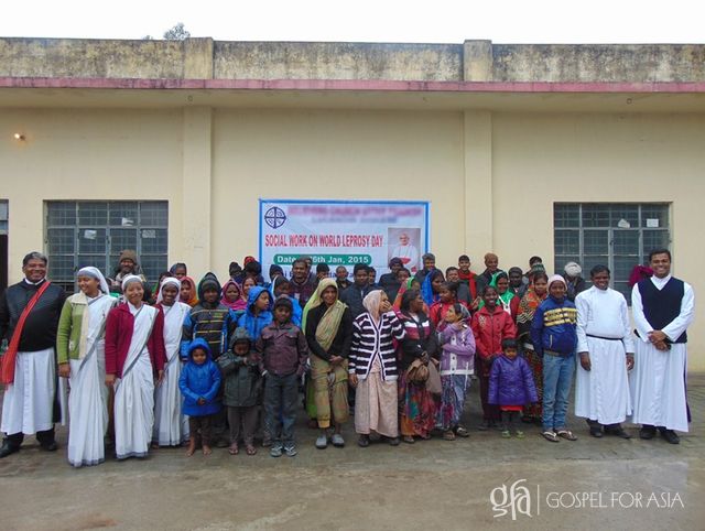 National Missionaries and Sisters of Compassion have become accepted members of the community in this leprosy colony. Providing for the physical and spiritual needs, has demonstrated God's love to the residents.