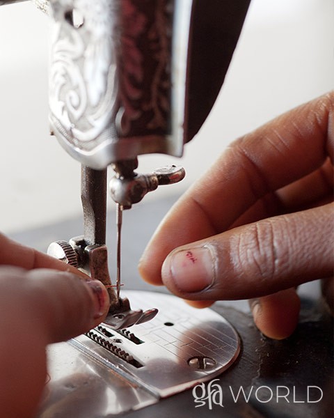 The gift of a sewing machine can change lives.