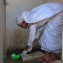 Sisters of Compassion Clean Toilets to Raise Awareness for World Toilet Day