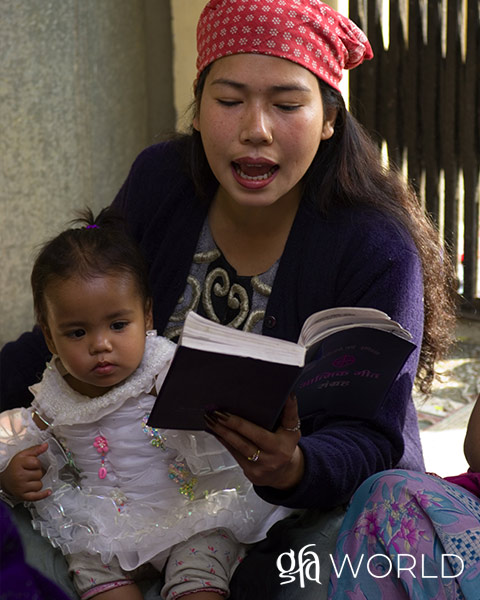 literacy classes help women learn to read and write, as well as teach their family.