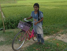 Read more about the article Bicycle Helps Young Girl Follow Her Dreams
